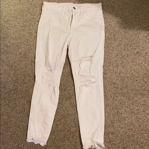 White American Eagle jeans